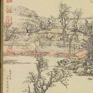 清邹一桂画丰乡庆节图 轴|8幅|83.16 MB|高清下载