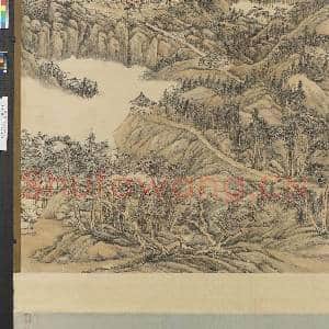 清张宗苍灵岩山图 轴|5幅|51.77 MB|高清下载