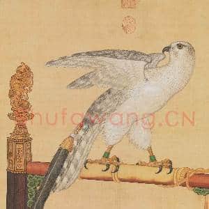 清艾启蒙画土尔扈特白鹰 轴|9幅|91.82 MB|高清下载