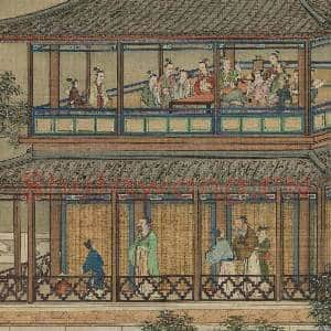 清画院画十二月月令图八月 轴|11幅|126 MB|高清下载