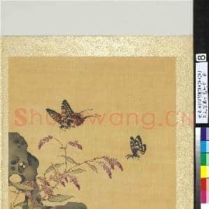 宋钱选摹古花蜨图 册 红蓼|2幅|19.7 MB|高清下载