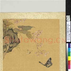 宋钱选摹古花蜨图 册 海棠|2幅|19.66 MB|高清下载