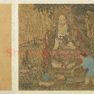 宋人十六应真像 册 应真像(三）|3幅|35.73 MB|高清下载