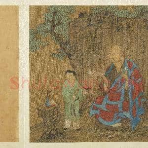 宋人十六应真像 册 应真像(十五）|3幅|34.97 MB|高清下载