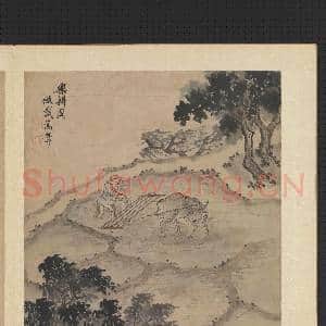 明沈周摹古 册 乐耕图|2幅|17.4 MB|高清下载