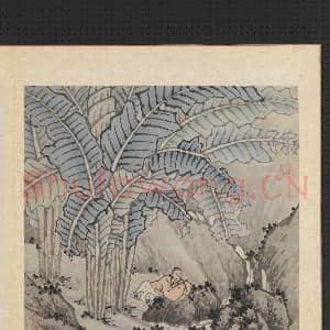 明沈周摹古 册 山水|2幅|16.76 MB|高清下载