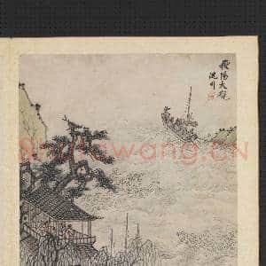 明沈周摹古 册 岳阳大观|2幅|17.27 MB|高清下载