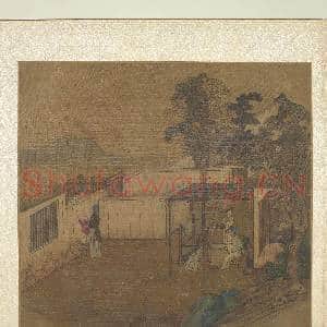 明仇英耕织图 册 练丝|3幅|32.47 MB|高清下载