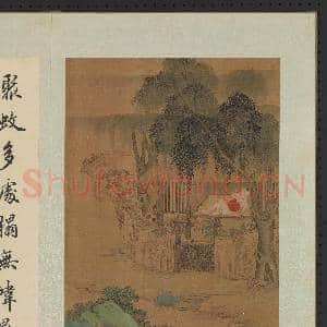 明仇英画二十四孝 册 吴猛暑不驱蚊|2幅|19.15 MB|高清下载