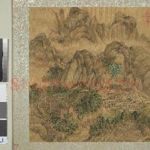 明周用画新安十景图 册 汤泉|4幅|43.04 MB|高清下载