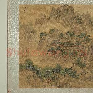 明周用画新安十景图 册 慈光寺|3幅|34.22 MB|高清下载