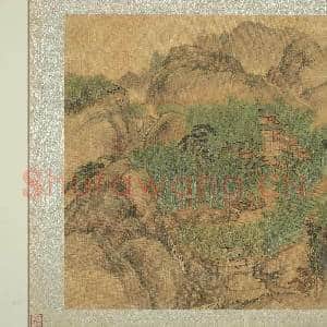 明周用画新安十景图 册 问政山|3幅|34.98 MB|高清下载