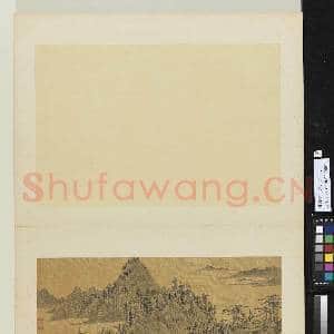 明谢时臣画山水 册 江边帆影|2幅|22.79 MB|高清下载