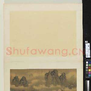 明谢时臣画山水 册 夕霭归渔|2幅|22.1 MB|高清下载