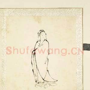 明丁云鹏大士像 册 大士像(四)|1幅|8.73 MB|高清下载