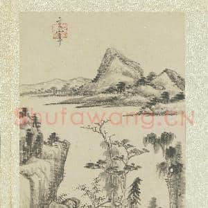 明董其昌画舟行十景 册 竹亭树石|4幅|50.46 MB|高清下载