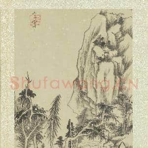 明董其昌画舟行十景 册 夏日垂阴|5幅|65.88 MB|高清下载