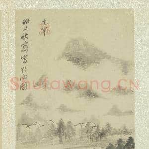 明董其昌画舟行十景 册 毗山欲雨|4幅|48.01 MB|高清下载