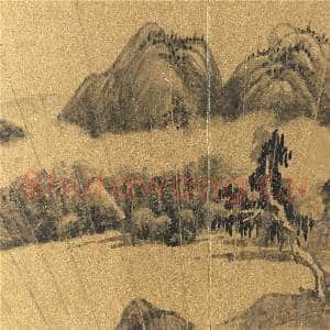 明董其昌便面画册 册 云拥山腰|2幅|28.06 MB|高清下载