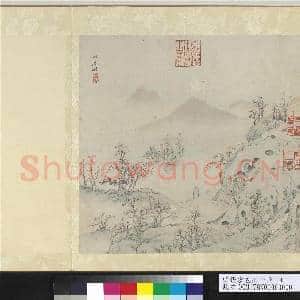 明张宏包山十景 册 林屋洞|2幅|23.44 MB|高清下载