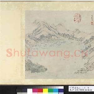 明张宏包山十景 册 消夏湾|1幅|12.42 MB|高清下载