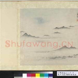 明张宏包山十景 册 五湖烟月|1幅|11.85 MB|高清下载