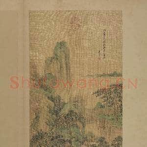 清王鉴仿古山水 册 拟范华原秋林萧寺图|3幅|30.69 MB|高清下载