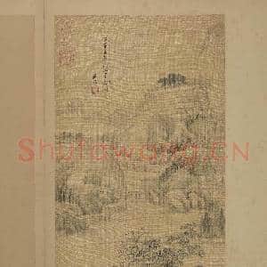 清王鉴仿古山水 册 仿董文敏溪山亭子图|3幅|31.05 MB|高清下载
