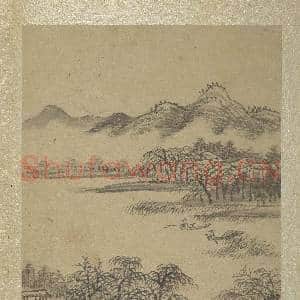 清王翚画山水 册 柳艇垂钓|3幅|35.63 MB|高清下载
