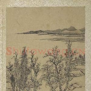 清王翚画山水 册 湖滨林屋|3幅|36.42 MB|高清下载