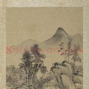清王翚画山水 册 屋中静读|3幅|35.15 MB|高清下载
