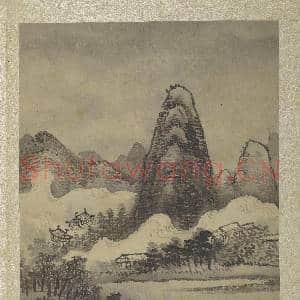 清王翚画山水 册 云涌山际|3幅|35.21 MB|高清下载