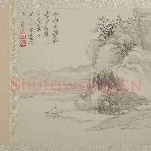清恽寿平山水 册 秋雨溪藤|3幅|29.92 MB|高清下载