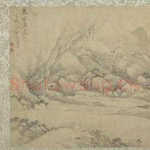 清恽寿平仿古山水 册 万壑争流|3幅|32.3 MB|高清下载