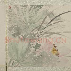 清恽寿平画花卉 册 蒲塘秋影|3幅|30.23 MB|高清下载