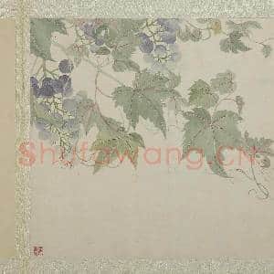 清恽寿平画花卉 册 葡萄|3幅|29.76 MB|高清下载