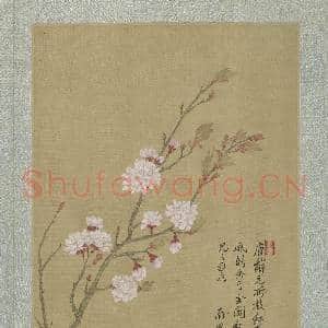 清恽寿平画花卉 册 杏花|3幅|32.67 MB|高清下载