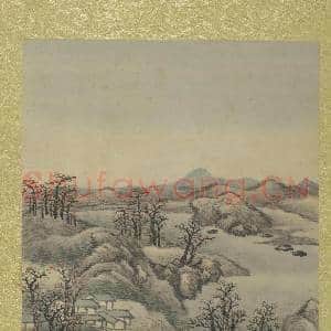 清允禧山水 册 枫叶霜林|3幅|32.02 MB|高清下载