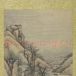 清允禧山水 册 山窗高隐|3幅|33.88 MB|高清下载