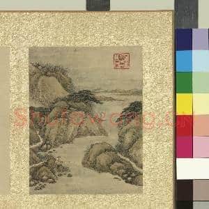清允禧山水 册 清溪放艇|1幅|11.75 MB|高清下载