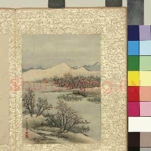清允禧画山水 册 曲径枫林|1幅|11.58 MB|高清下载