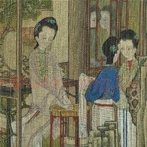 清焦秉贞画仕女图 册 桂香濯月|2幅|26.26 MB|高清下载