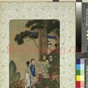 清焦秉贞画仕女图 册 松阁笙歌|1幅|13.53 MB|高清下载
