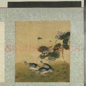 清蒋廷锡花卉草虫 册 捕蝶|1幅|11.88 MB|高清下载