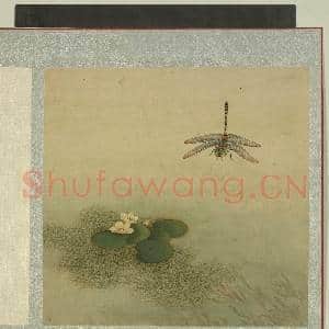 清蒋廷锡花卉草虫 册 蜻蜓|1幅|10.48 MB|高清下载