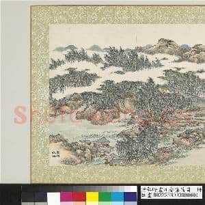 清弘旿画元春集万图 册 万丝烟柳|1幅|13.84 MB|高清下载