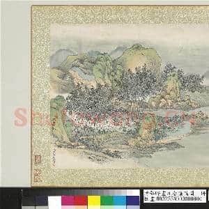 清弘旿画元春集万图 册 万年拱祝|1幅|13.66 MB|高清下载
