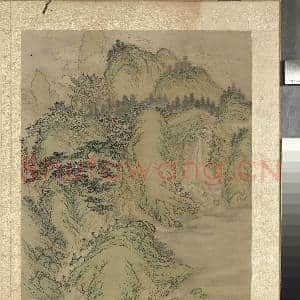 明张经画山水 册 策驴寻胜|2幅|23.87 MB|高清下载
