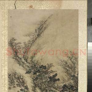 明张经画山水 册 桥上赏瀑|1幅|12.34 MB|高清下载