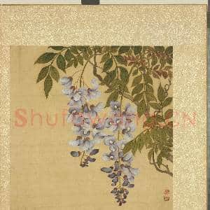 清邹一桂花卉画册 册 紫藤花|2幅|23.7 MB|高清下载